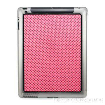Case for Apple's iPad 2, Made of PC and PU Materials, with Access to Earphone Jack/USB Port and More